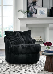 Diamond Furniture - Ashley Furniture - Gramwell Swivel Accent Chair - Swivel Accent Chair - A3000725