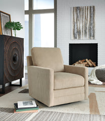 Diamond Furniture - Ashley Furniture - Icaman Swivel Accent Chair - Swivel Accent Chair - A3000728