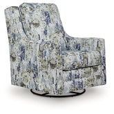 Diamond Furniture - Ashley Furniture - Dustinford Swivel Glider Accent Chair - Swivel Glider Accent Chair / Multi - A3000732