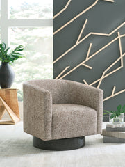 Diamond Furniture - Ashley Furniture - Jorryn Swivel Accent Chair - Swivel Accent Chair - A3000798