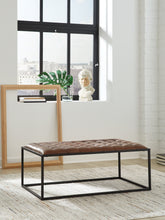 Diamond Furniture - Ashley Furniture - Junsor Coffee Table Ottoman - Cocktail Ottoman - A3000826