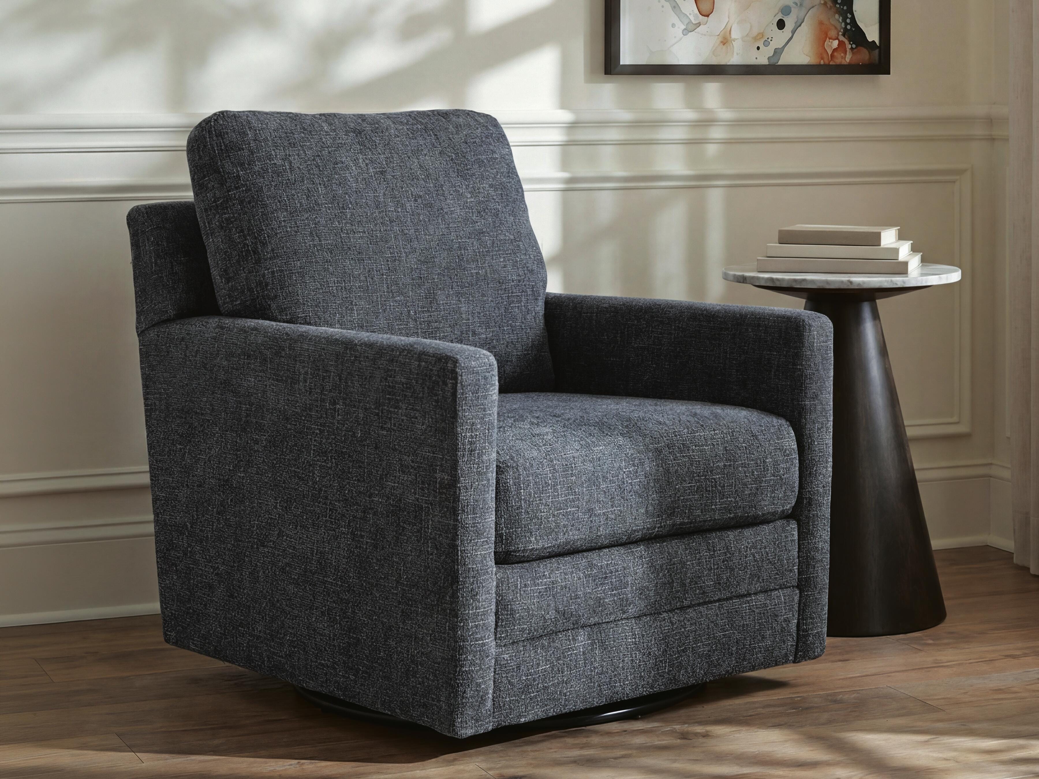Diamond Furniture - Ashley Furniture - Dishford Swivel Accent Chair - Swivel Accent Chair - A3000839