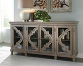 Diamond Furniture - Ashley Furniture - Fossil Ridge Accent Cabinet - Accent Cabinet - A4000037