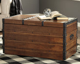 Diamond Furniture - Ashley Furniture - Kettleby Storage Trunk - Storage Trunk - A4000096