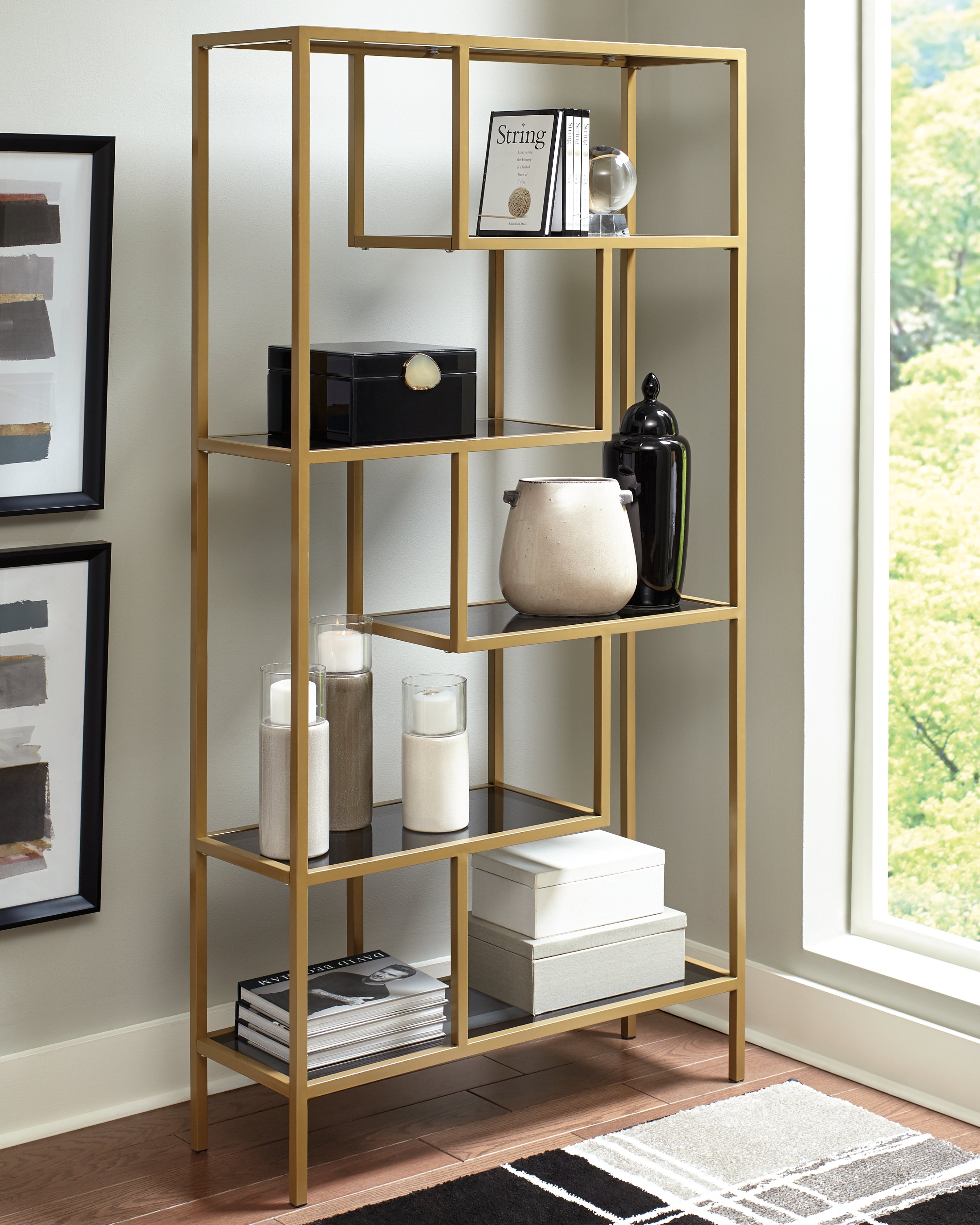 Diamond Furniture - Ashley Furniture - Frankwell Bookcase - Bookcase - A4000286