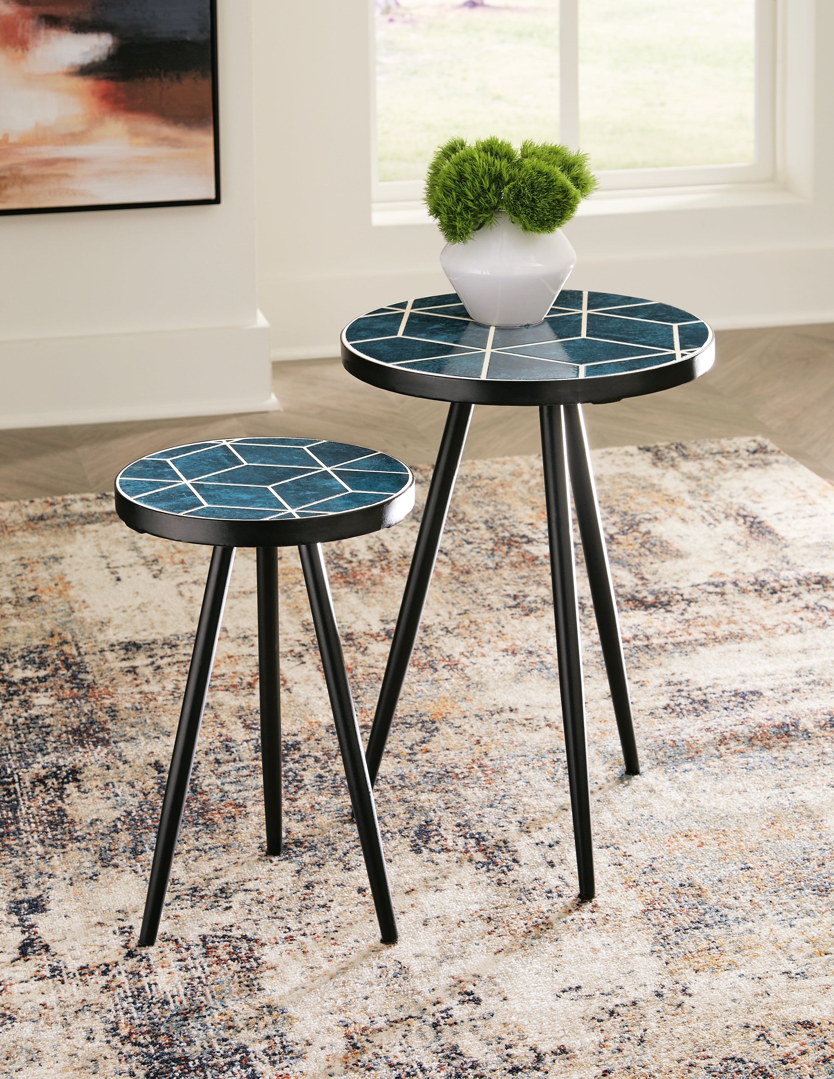 Diamond Furniture - Ashley Furniture - Clairbelle Accent Table (Set of 2) - Accent Table (Set of 2) - A4000523