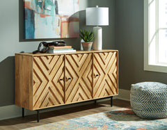 Diamond Furniture - Ashley Furniture - Cadewick Accent Cabinet - Accent Cabinet - A4000570