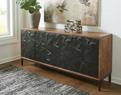Diamond Furniture - Ashley Furniture - Dorannby Accent Cabinet - Accent Cabinet - A4000649