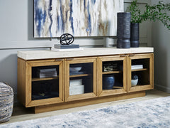 Diamond Furniture - Ashley Furniture - Adanworth Accent Cabinet - Accent Cabinet - A4000731