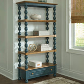 Diamond Furniture - Ashley Furniture - Finnworth 70" Bookcase - Bookcase - A4000735