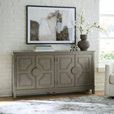 Diamond Furniture - Ashley Furniture - Darlock Accent Cabinet - Accent Cabinet - A4000738