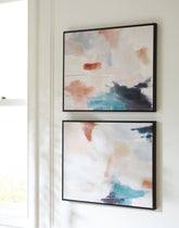 Diamond Furniture - Ashley Furniture - Caldish Wall Art (Set of 2) - Wall Art Set (Set of 2) - A8000415