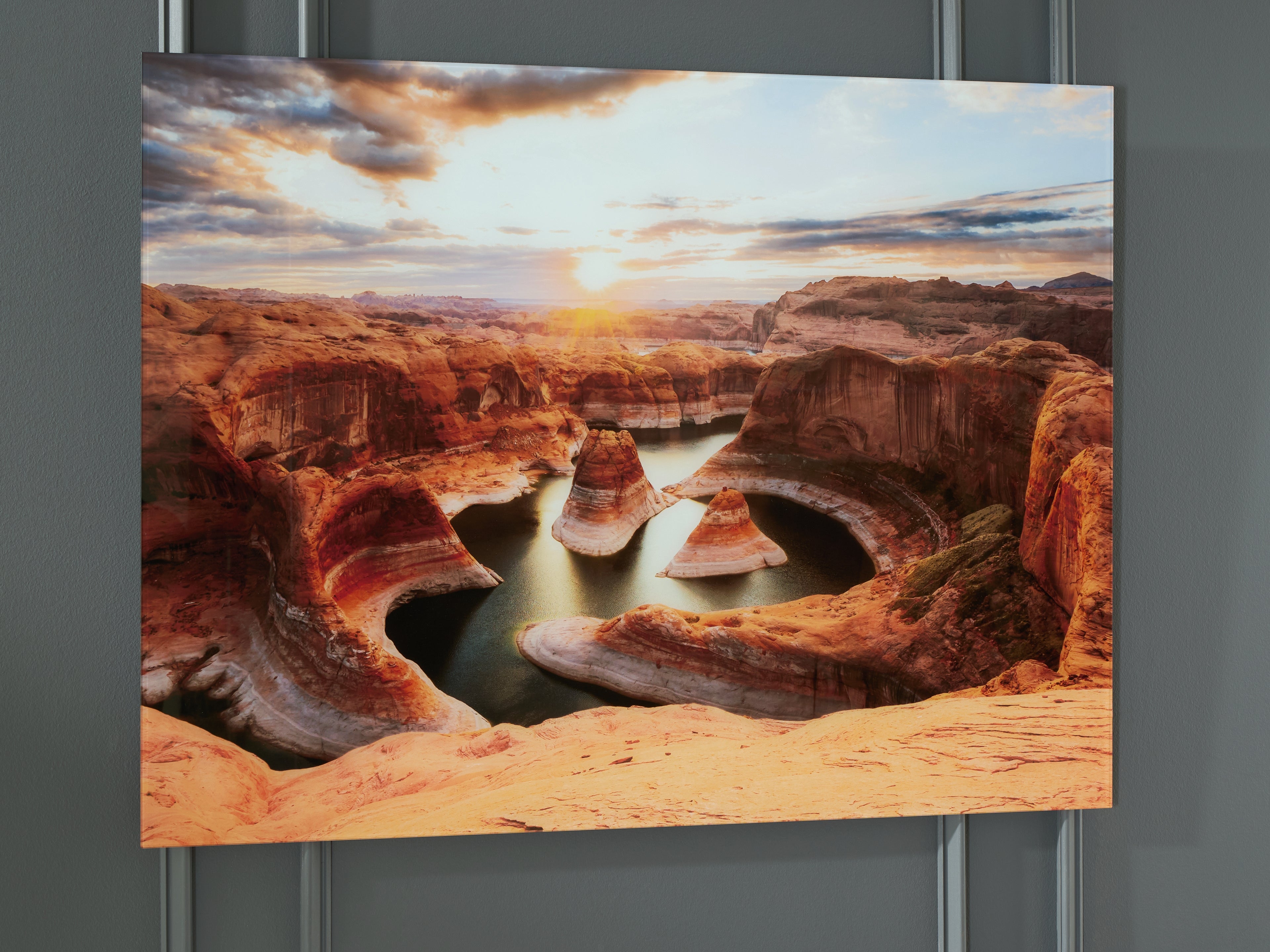 Diamond Furniture - Ashley Furniture - Deemsdon Wall Art - Wall Art - A8000436