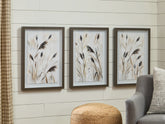 Diamond Furniture - Ashley Furniture - Honslow Wall Art (Set of 3) - Wall Art Set (3/CN) - A8000506