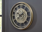 Diamond Furniture - Ashley Furniture - Gilover Wall Clock - Wall Clock - A8010386