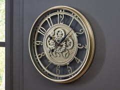 Diamond Furniture - Ashley Furniture - Gilover Wall Clock - Wall Clock - A8010386
