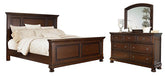 Diamond Furniture - Ashley Furniture - Porter Queen Panel Bed, Dresser and Mirror - Queen Panel Bed, Dresser and Mirror - B697B3
