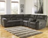 Diamond Furniture - Ashley Furniture - Tambo 2-Piece Reclining Sectional - 2-Piece Reclining Sectional - 27801S1