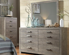 Diamond Furniture - Ashley Furniture - Culverbach Dresser and Mirror - Dresser and Mirror - B070B1