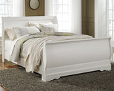 Diamond Furniture - Ashley Furniture - Anarasia Queen Sleigh Bed - Queen Sleigh Bed - B129B4