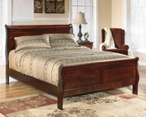 Diamond Furniture - Ashley Furniture - Alisdair King Sleigh Bed - King Sleigh Bed - B376B8