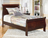 Diamond Furniture - Ashley Furniture - Alisdair Twin Sleigh Bed - Twin Sleigh Bed - B376B5