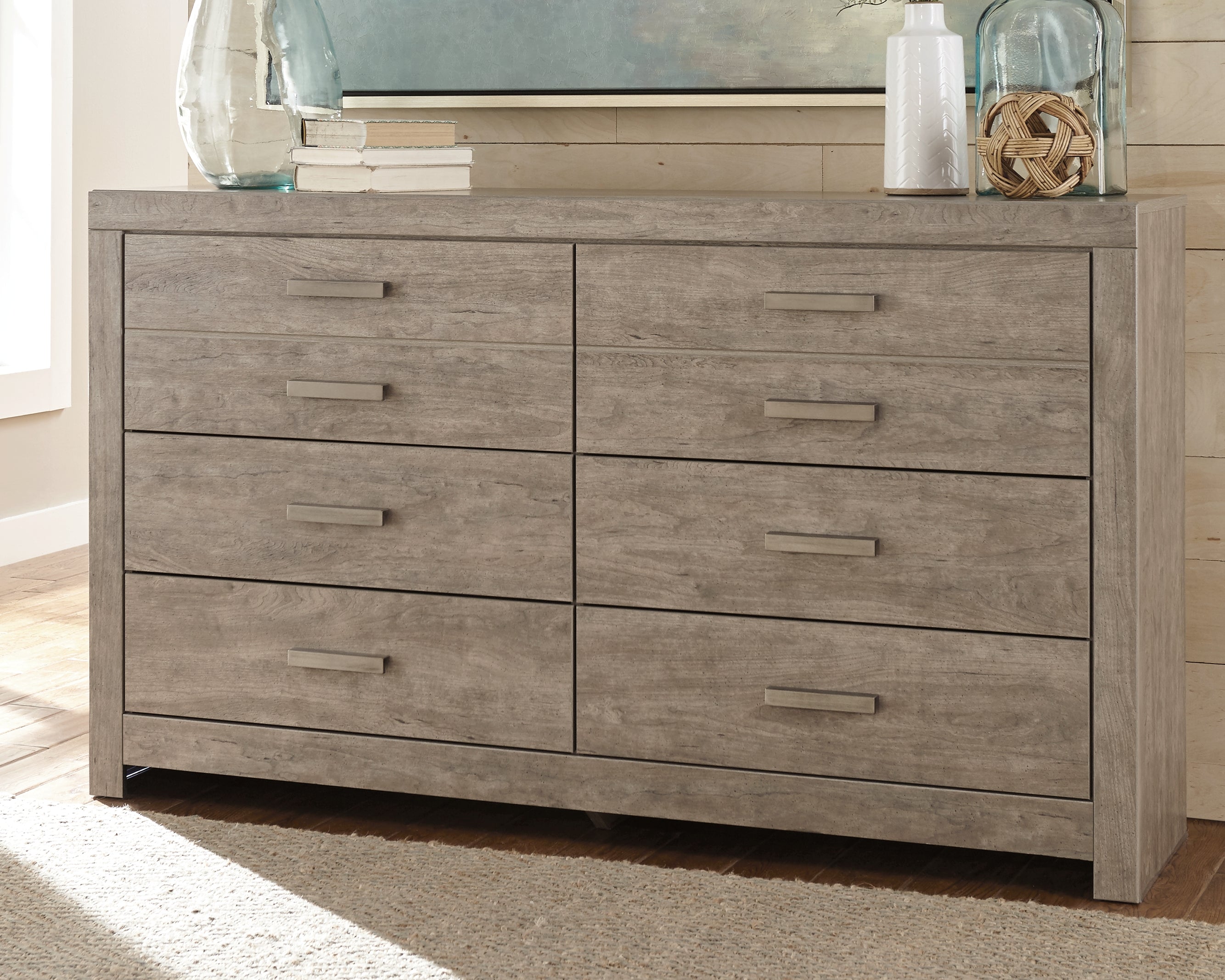 Diamond Furniture - Ashley Furniture - Culverbach Dresser - Six Drawer Dresser - B070-31