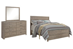 Diamond Furniture - Ashley Furniture - Culverbach Queen Panel Bed, Dresser and Mirror - Queen Panel Bed, Dresser and Mirror - B070B9