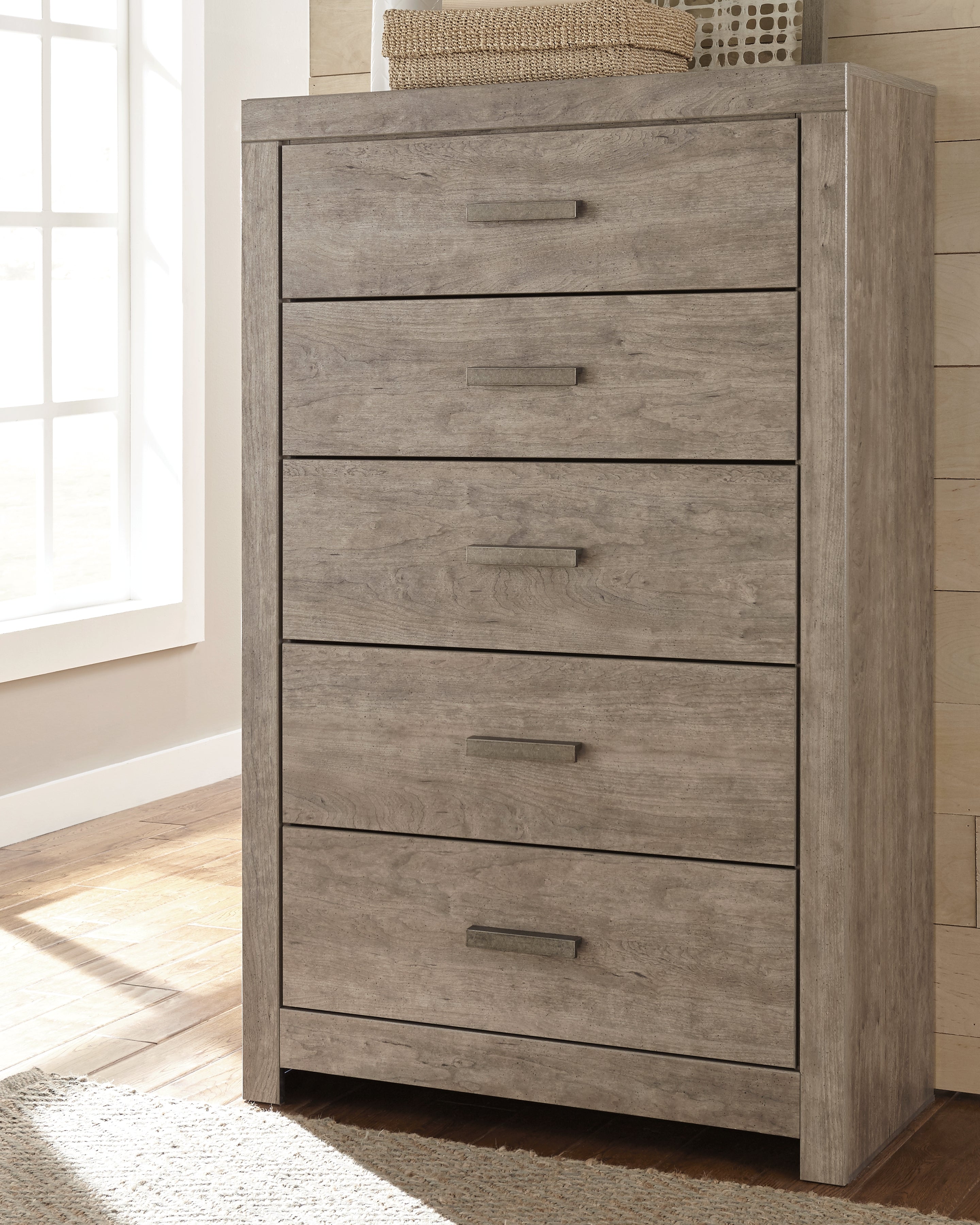 Diamond Furniture - Ashley Furniture - Culverbach Chest of Drawers - Five Drawer Chest - B070-46