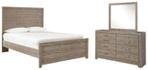 Diamond Furniture - Ashley Furniture - Culverbach Full Panel Bed, Dresser and Mirror - Full Panel Bed, Dresser and Mirror - B070B6