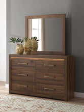 Diamond Furniture - Ashley Furniture - Janfyn Dresser and Mirror - Dresser and Mirror - PCB1010B1