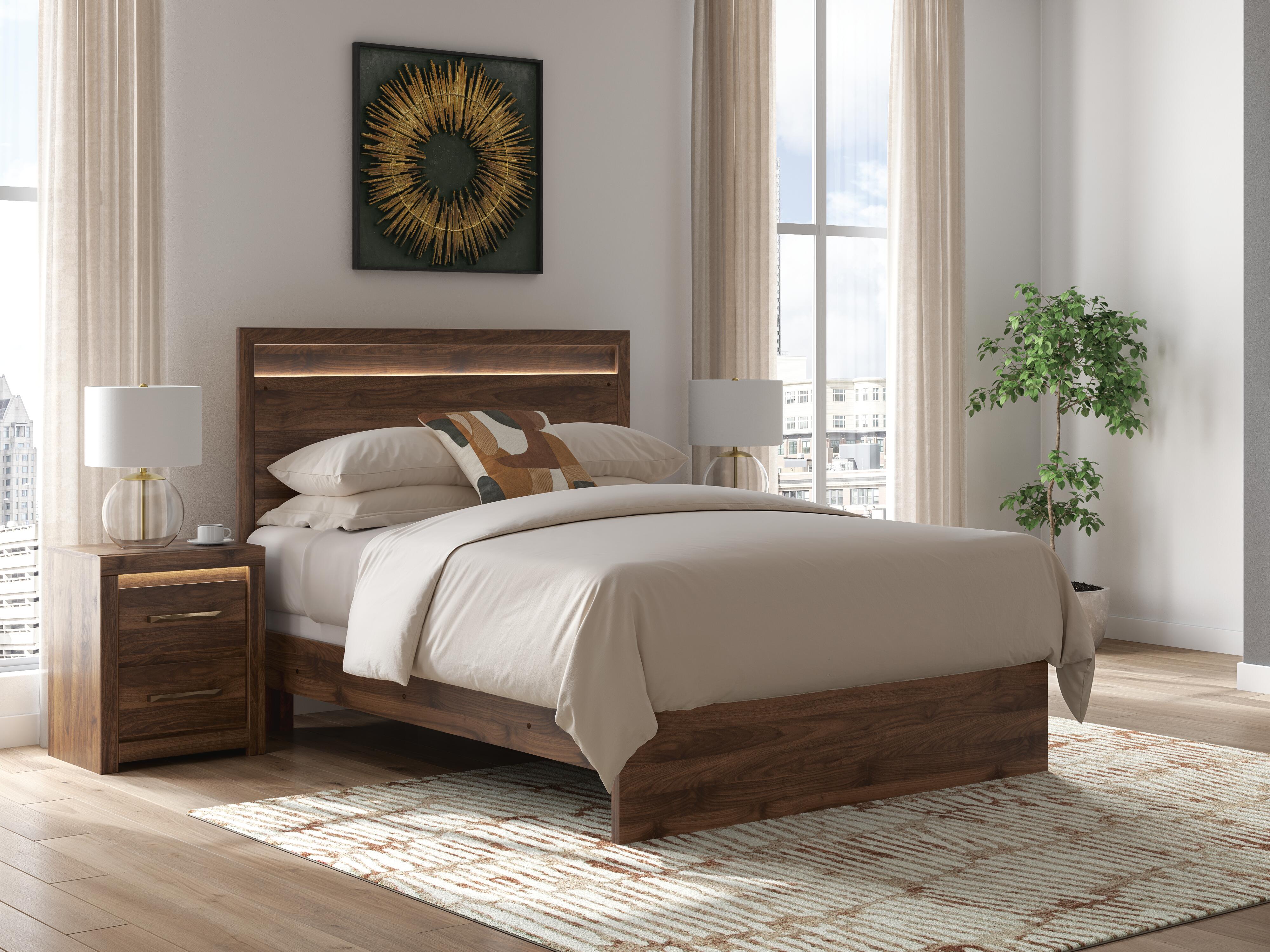 Diamond Furniture - Ashley Furniture - Janfyn Queen Panel Bed - Queen Panel Bed - PCB1010B2