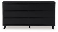 Danziar Queen Panel Bed, 2 Dressers and Nightstand