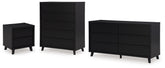 Diamond Furniture - Ashley Furniture - Danziar Dresser, Chest and Nightstand - Dresser, Chest and Nightstand - B1013B35