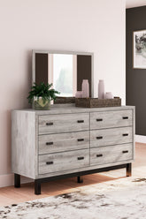 Diamond Furniture - Ashley Furniture - Vessalli Dresser and Mirror - Dresser and Mirror - B1036B1