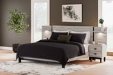 Diamond Furniture - Ashley Furniture - Vessalli King Panel Bed with Extensions - King Panel Bed with Extensions - B1036B8