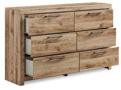 Hyanna Queen Panel Storage Bed with Dresser and Nightstand