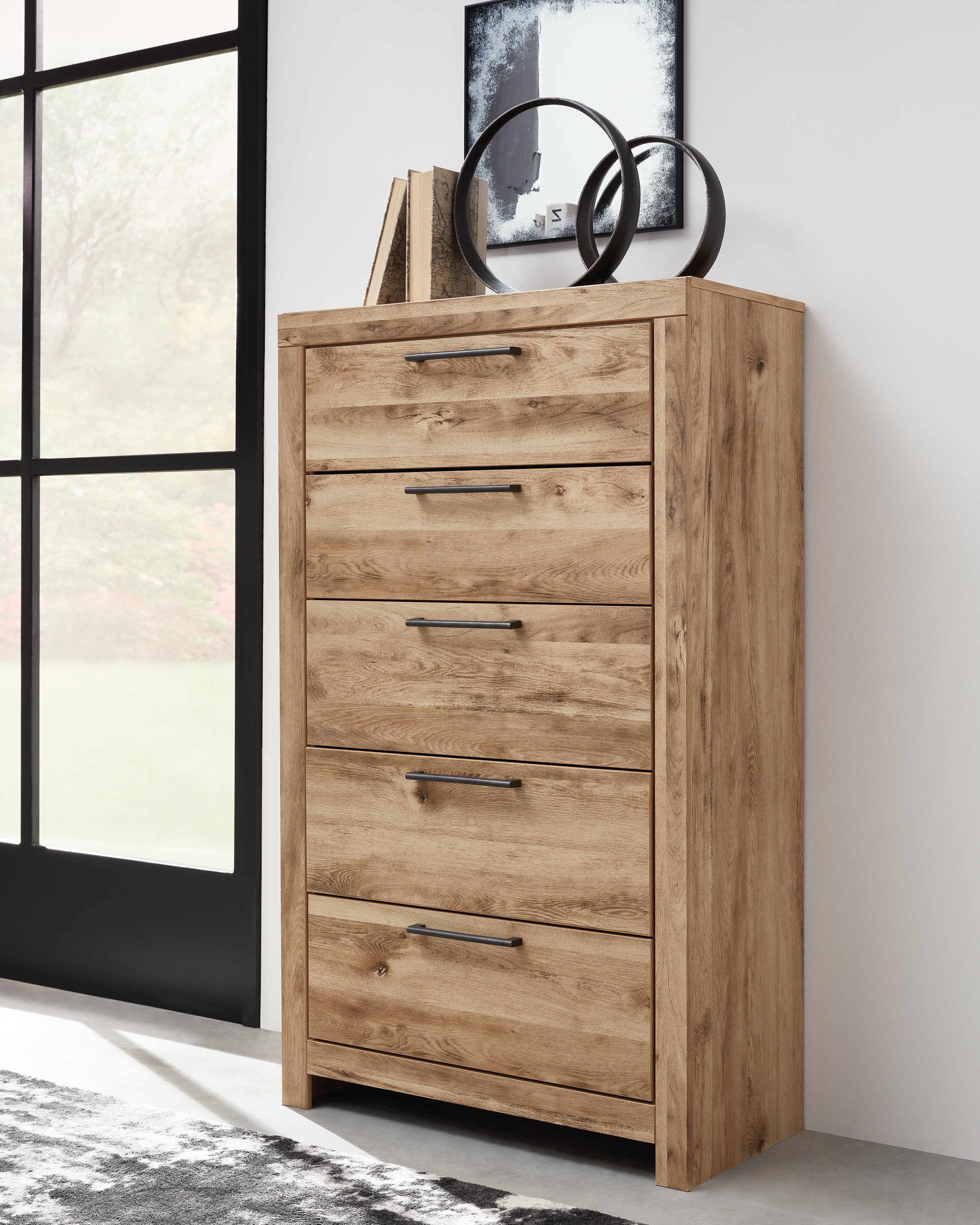 Diamond Furniture - Ashley Furniture - Hyanna Chest of Drawers - Five Drawer Chest - B1050-46
