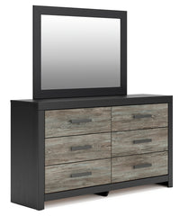 Broachmyn Full Panel Bed, Dresser and Mirror