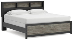 Diamond Furniture - Ashley Furniture - Broachmyn King Bookcase Bed - King Bookcase Bed - PCB1118B6