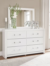 Diamond Furniture - Ashley Furniture - Maeling Dresser and Mirror - Dresser and Mirror - PCB1119B1