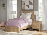 Diamond Furniture - Ashley Furniture - Gramburg Twin Panel Bed - Twin Panel Bed - PCB1121B2