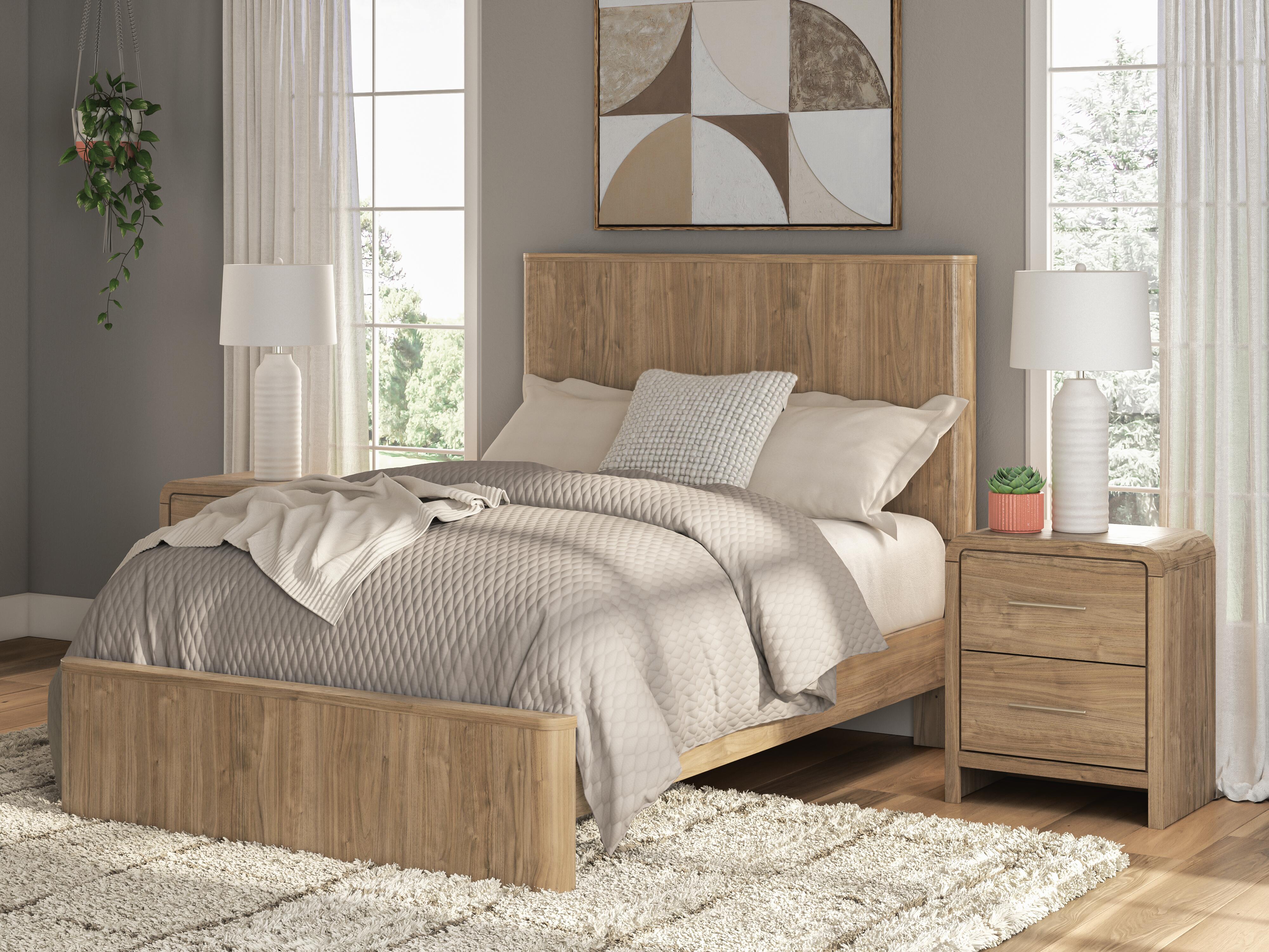 Diamond Furniture - Ashley Furniture - Gramburg Full Panel Platform Bed - Full Panel Platform Bed - PCB1121B9