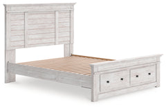 Makidern Queen Panel Storage Bed