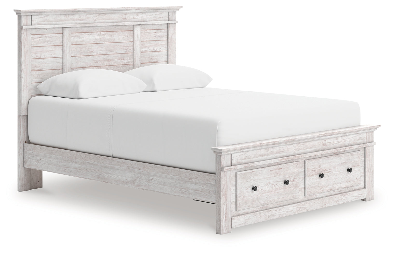 Diamond Furniture - Ashley Furniture - Makidern Queen Panel Storage Bed - Queen Panel Storage Bed - PCB1171B4