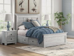Diamond Furniture - Ashley Furniture - Makidern Full Panel Bed with Storage - Full Panel Bed with Storage - PCB1171B27