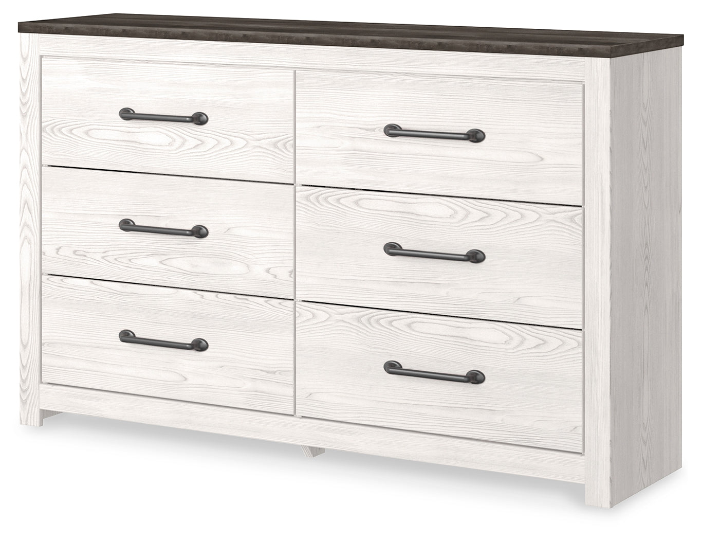 Diamond Furniture - Ashley Furniture - Gerridan Dresser - Six Drawer Dresser - B1190-31