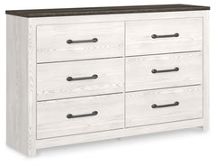 Gerridan King Panel Bed, Dresser and Nightstand