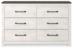 Gerridan King Panel Bed, Dresser and Nightstand