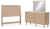 Diamond Furniture - Ashley Furniture - Cielden Full Panel Bed, Dresser and Mirror - Full Panel Bed, Dresser and Mirror - B1199B10